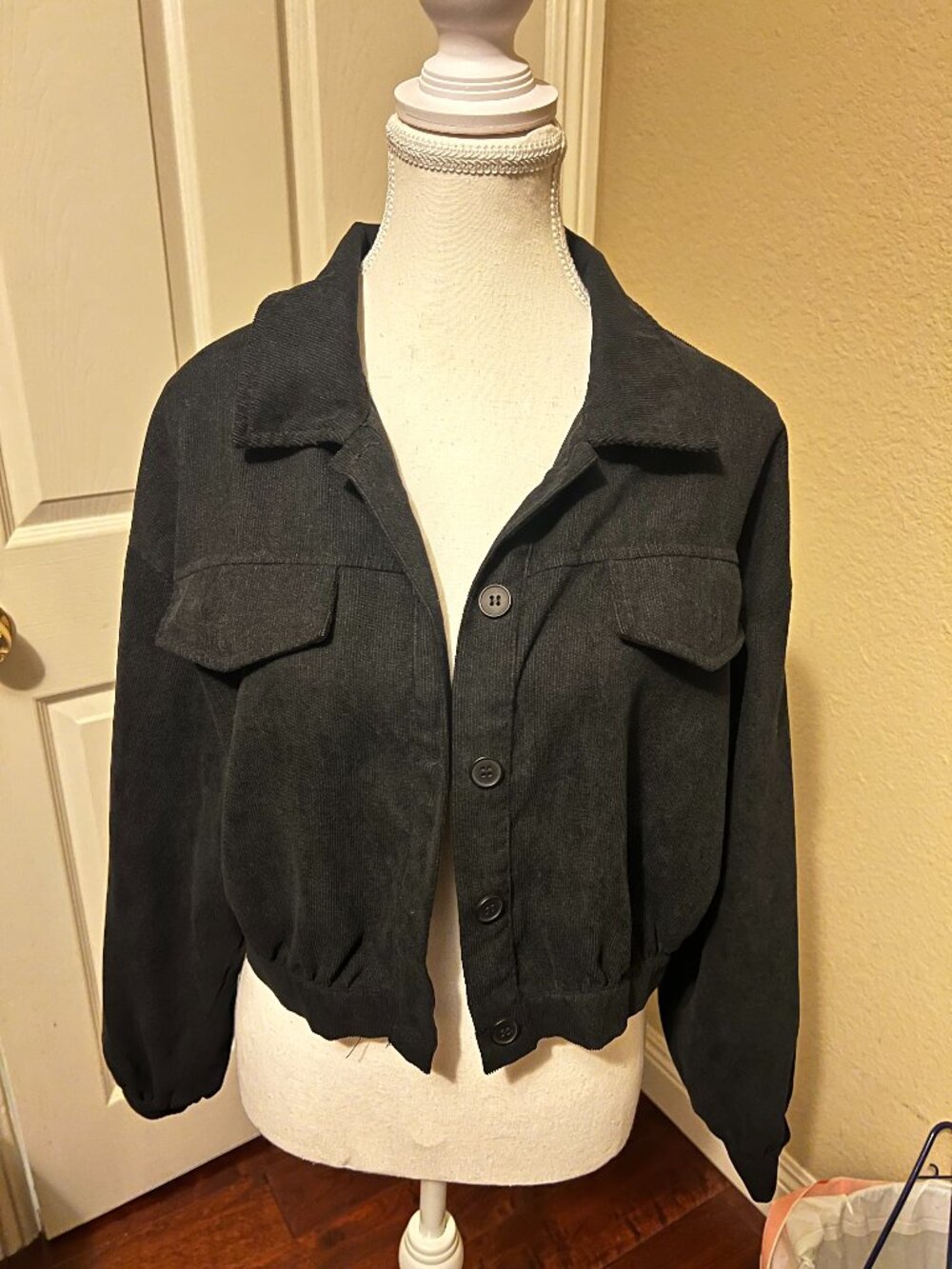 Shein Cropped Condoroy Jacket